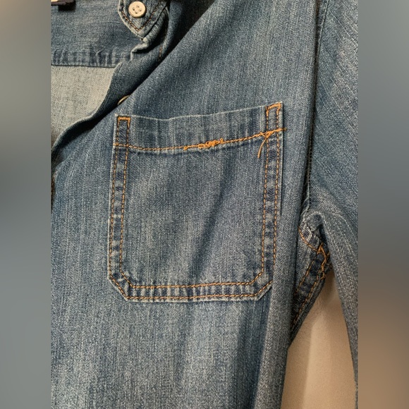 Chambray Shirt Dress by Universal Thread - Picture 4 of 8